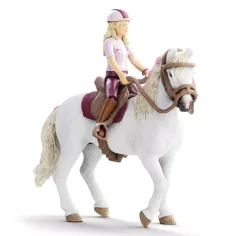 Schleich: Horse Club Sofia & Blossom herná hračka (42713) obrázok 2