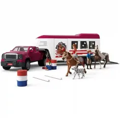 Schleich: Terénnyý automobil s koňmi (42705) obrázok 2