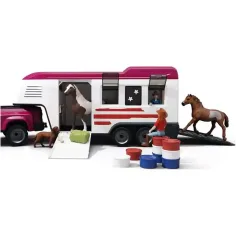 Schleich: Terénnyý automobil s koňmi (42705) obrázok 4