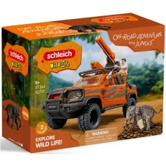 Schleich: Wild Life Terénny automobil dobrodružná hračka (42720)