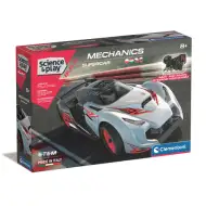 Science &amp; Play: Mechanics, pretekárske auto - Clementoni