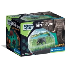Science & Play: Mini sloní teráriumová hračka - Clementoni