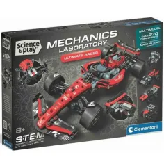 Science & Play: Ultimate Racer F-1 auto hračka set - Clementoni