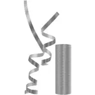 Serpentína kovová sivá 18 ks