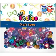 Set farebných glitrov 10mm 13g