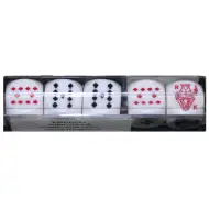 Set kociek na poker 5 ks 16mm - Piatnik