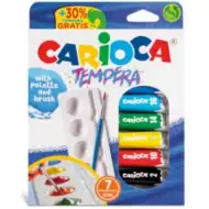 Set temperových farieb 7x10ml - Carioca