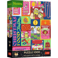 Shrekove Vianoce 1000-dielne vianočné prémiové puzzle - Trefl