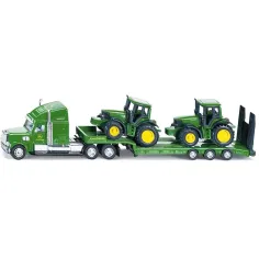 SIKU Nákladné auto John Deere s traktorom herná súprava 1/87