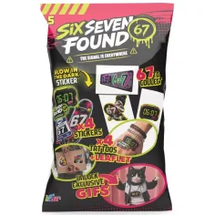 Six-Seven Found nálepka a tetovanie prekvapenie balíček