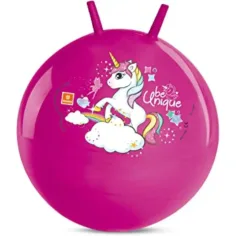Unikorníková skákacia lopta 50cm obrázok 2