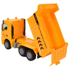 Sklápač, žlté nákladné auto 17cm obrázok 3