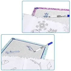 Ľadové kráľovstvo výtvarná škola obrázok 3