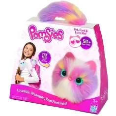 Skyrocket: Pomsies Milovaný nositeľný pom-pom obľúbenec - Roxy