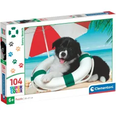 Slnečný psík 104ks Super Color puzzle - Clementoni