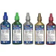 Sľudové lepidlo v tube 35 ml, 5 rôznych farieb