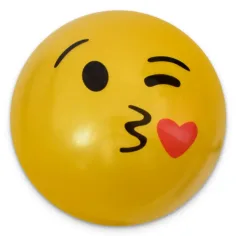 Smiley gumová lopta v rôznych variantoch 23cm obrázok 10