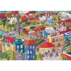 Sneaky Peekers: Paríž UFT 1000 dielne puzzle - Trefl obrázok 2