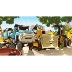 Snehový Hugo, snehový pluh (Garážová partia) diafilm obrázok 2