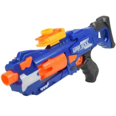 Soft Bullet Gun: Manuálna zbraň s otočným zásobníkom a nábojmi 44cm obrázok 2