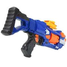 Soft Bullet Gun: Manuálna zbraň s otočným zásobníkom a nábojmi 44cm obrázok 4