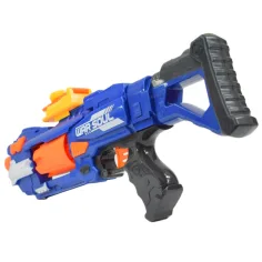Soft Bullet Gun: Manuálna zbraň s otočným zásobníkom a nábojmi 44cm obrázok 5