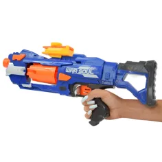 Soft Bullet Gun: Manuálna zbraň s otočným zásobníkom a nábojmi 44cm obrázok 6