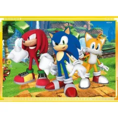 Sonic 4 v 1 puzzle - Clementoni obrázok 2