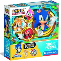 Sonic, ježko 180 kusové puzzle - Clementoni