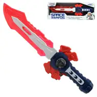 Space Weapon: Elektrický meč vesmírna zbraň so svetlom a zvukom 49 cm