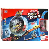 Speed Track 20-dielna pretekárska dráha so slučkou a autom 1/64