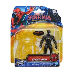Spider-Man Nový deň: Spider-Man čierna-zlatá figúrka s doplnkami 11cm – Hasbro