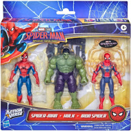 Spider-Man Úplne nový deň: ActionVerse akčné figúrky sada 3 ks – Hasbro