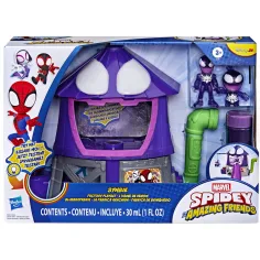 Spidey a jeho úžasní priatelia: Symbie Factory súprava na výrobu bublín s 2 figúrkami – Hasbro