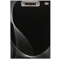 Spirit: Abstract čierna podložka na písanie A4