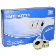 Spirit: Biela fluorescenčná cenovka 26x16mm