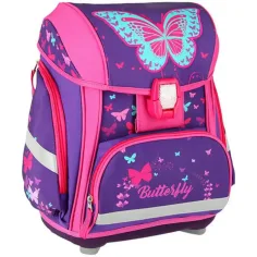 Spirit: Butterfly 3D školská taška s LED, batoh 5 dielny set obrázok 4