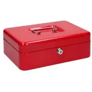 Spirit: Červená malá uzamykateľná kazeta na peniaze - CB320