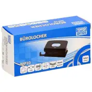 Spirit: Čierny kovový dierovač s dvomi dierami MP10