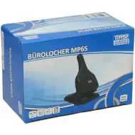 Spirit: Čierny kovový dierovač s dvomi dierami MP65