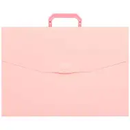 Spirit: Classic pastelovo-oranžový priečinok s úchytkou A3