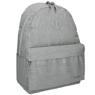 Spirit: Club sivá zaoblená školská taška, batoh 44x33x17cm