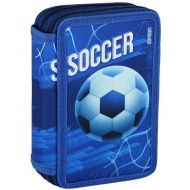 Spirit: Football Blue trojposchodový plnený peračník