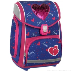 Spirit: Heart love 5 dielny set, školská taška s doplnkami a LED svetlom obrázok 3