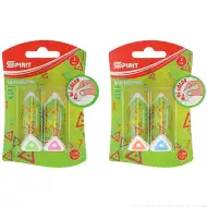 Spirit: Kiki trojuholníková guma v rôznych farbách 2 dielny set