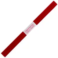 Spirit: Krepový papier v hnedej farbe 200x50cm