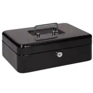 Spirit: Malá čierna malá uzamykateľná kazeta na peniaze - CB320