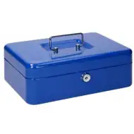 Spirit: Modrá malá uzamykateľná kazeta na peniaze - CB320