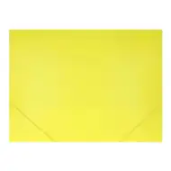 Spirit: Neónovo-žltý obal na dokumenty s gumičkou A4