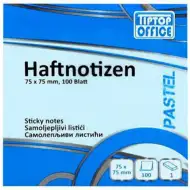 Spirit: Pastelovo-modrý samolepiaci poznámkový bok 100 listov 75x75mm